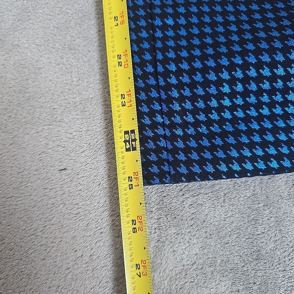 Old Navy Pants Womens 10 Blue ‎ Houndstooth Pixie Mid-Rise Skinny Crop Chino - Picture 4 of 6